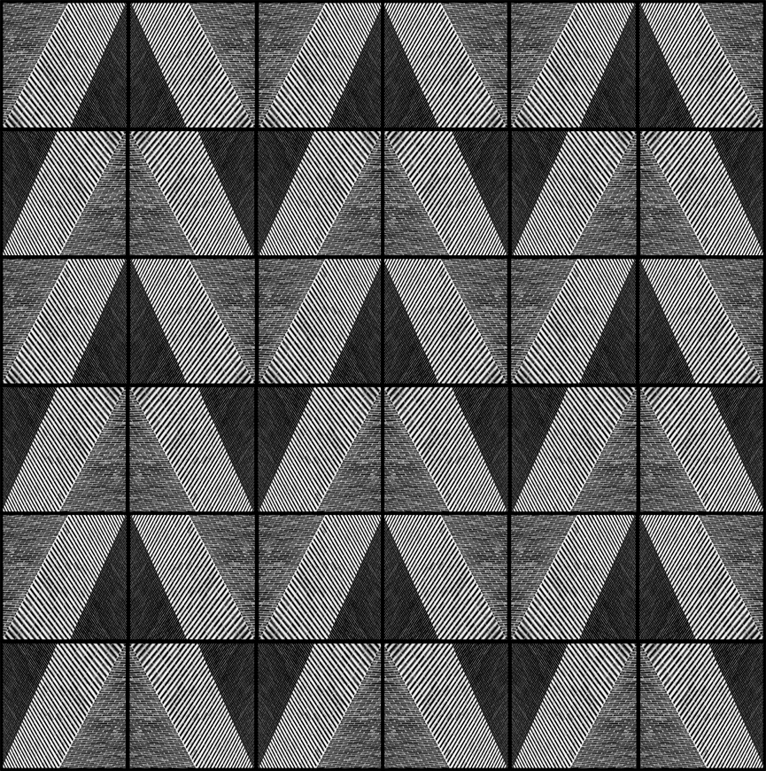 The triangle vertical blinds