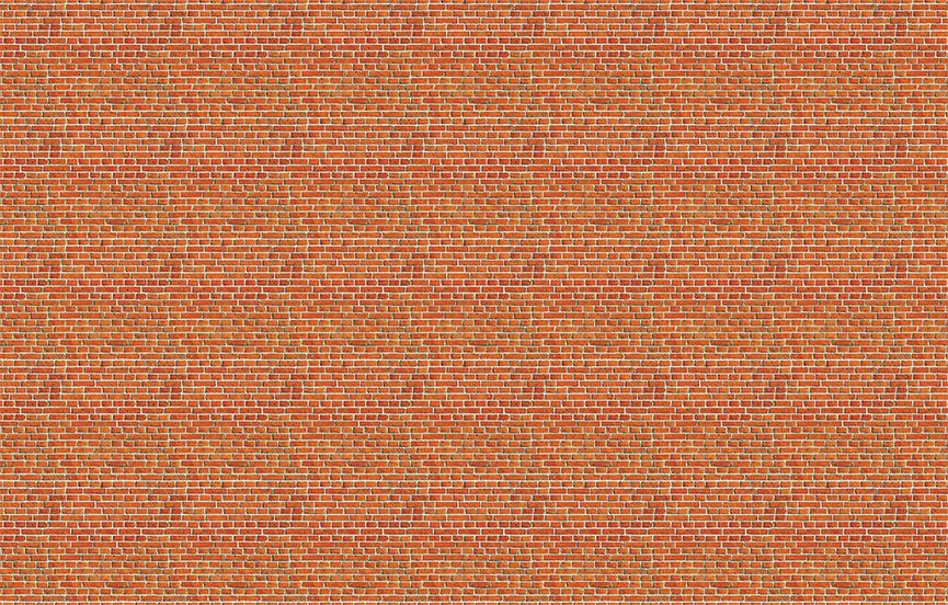 Orange Brick Wall wall murals