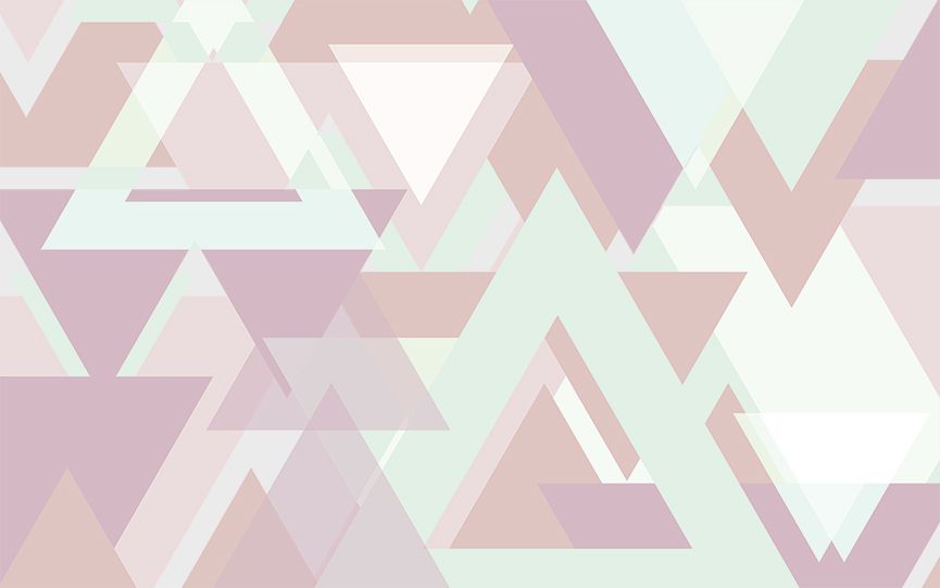 Pastel triangles