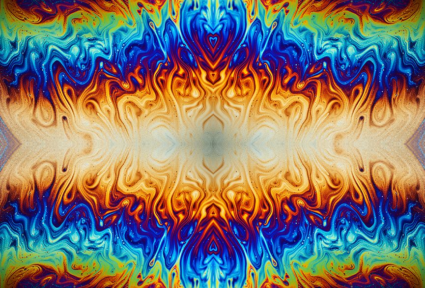 Kaleidoscope II vertical blinds