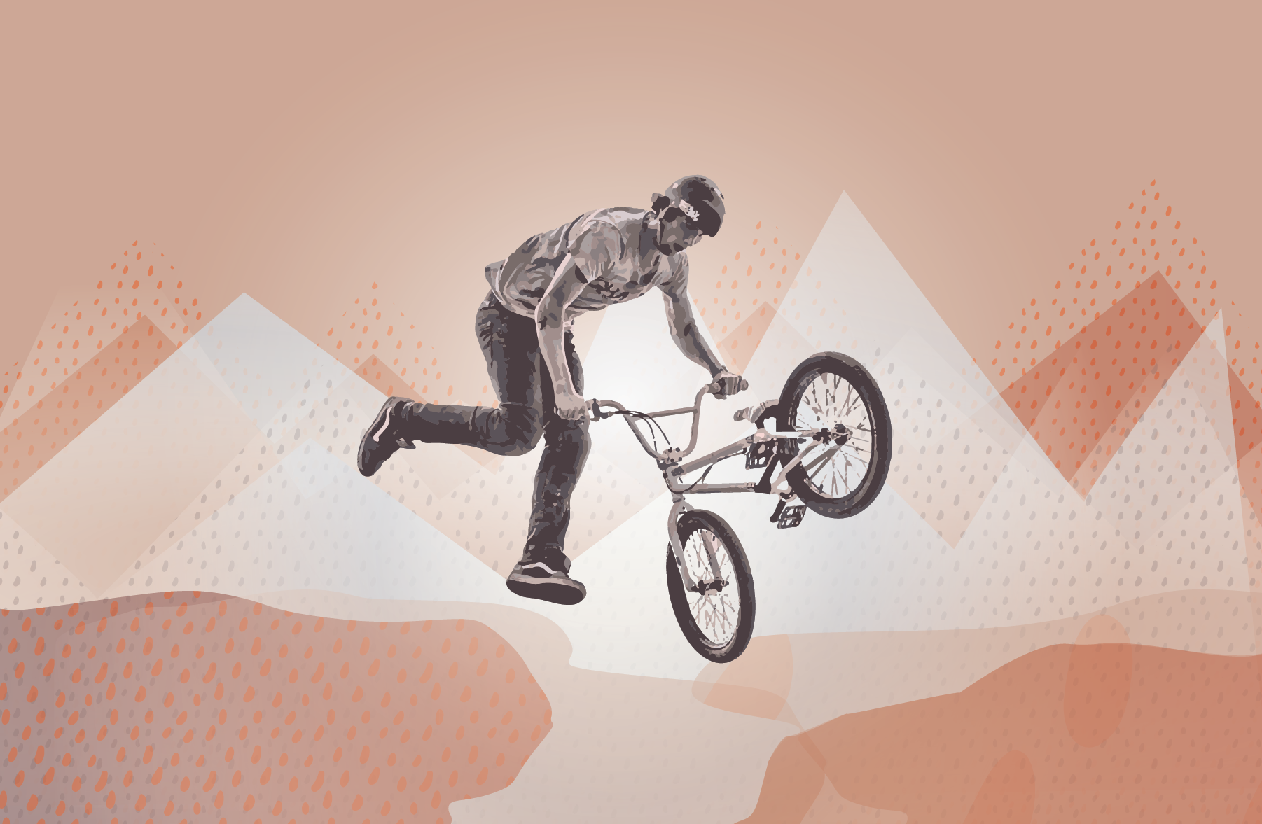 BMX wall murals