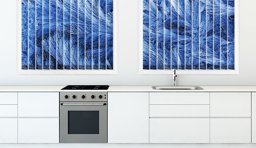 Winter Beauty II vertical blinds