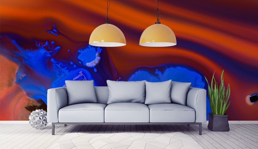 Colors in Motion wall murals