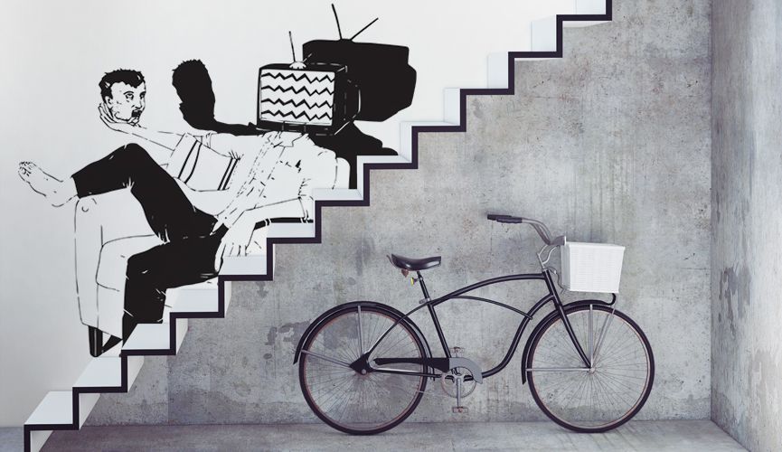 Day Dilemma wall murals
