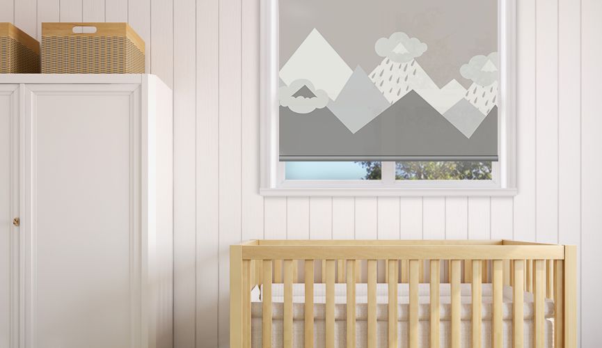 Mountains roller blinds