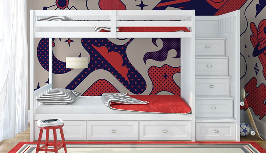 Rocket Launch wall murals