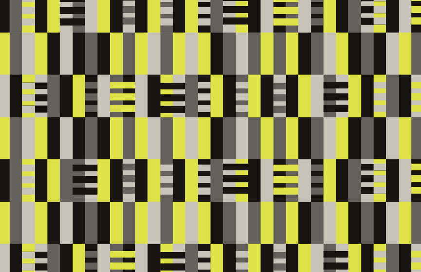 Yellow stripes weaving