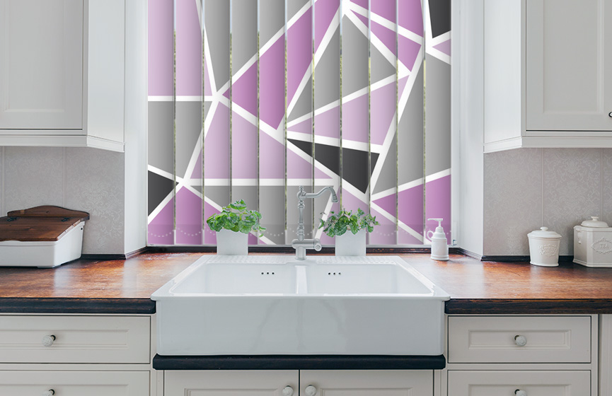 Purple triangles