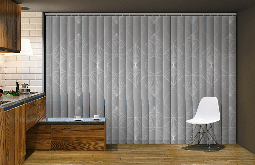 Grey manor carpet vertical blinds