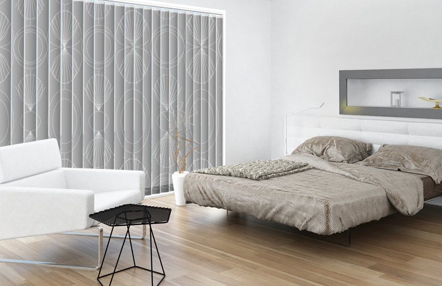 Oval manor carpet vertical blinds