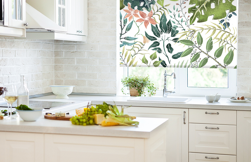 Jungles leafs roller blinds