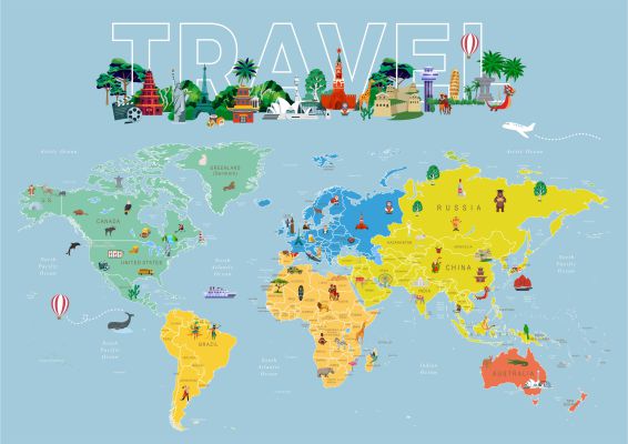 World map Travel