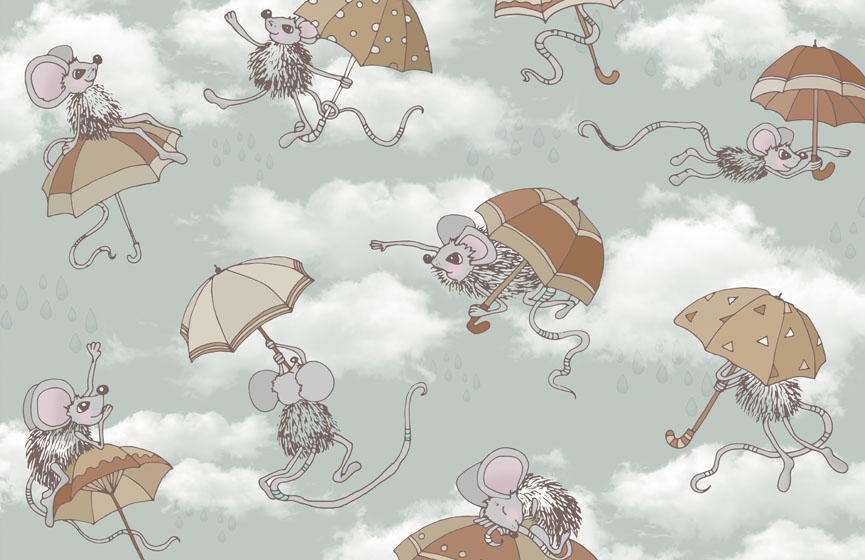 Mice and umbrellas
