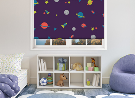 Boys roller blinds