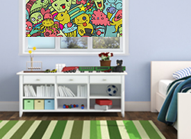 Kids roller blinds