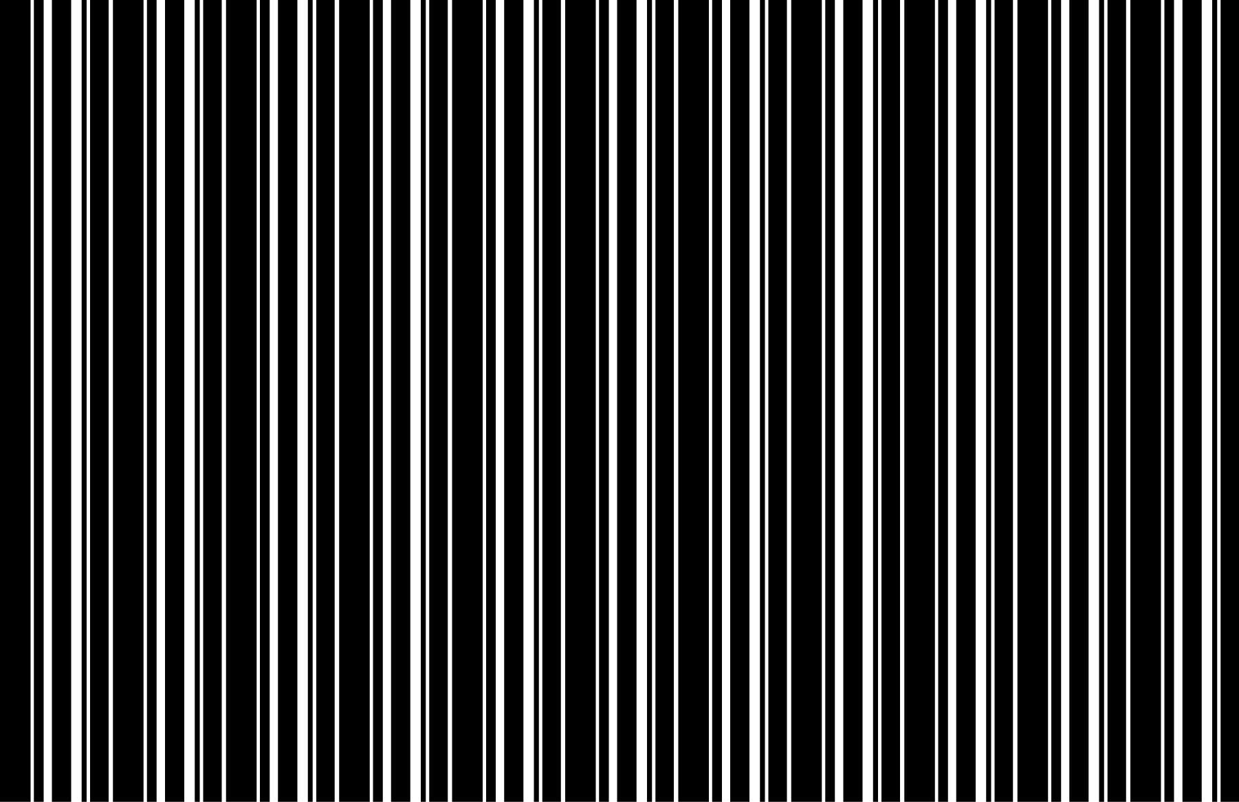 Barcode roller blinds